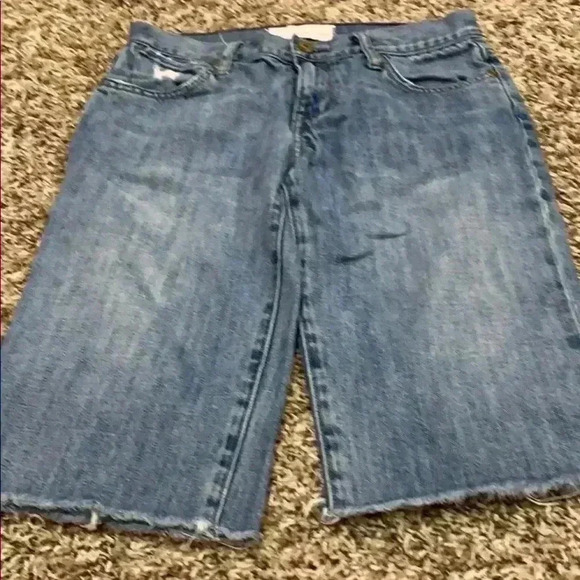 Paper Denim & Cloth frayed hem shorts - Picture 1 of 5